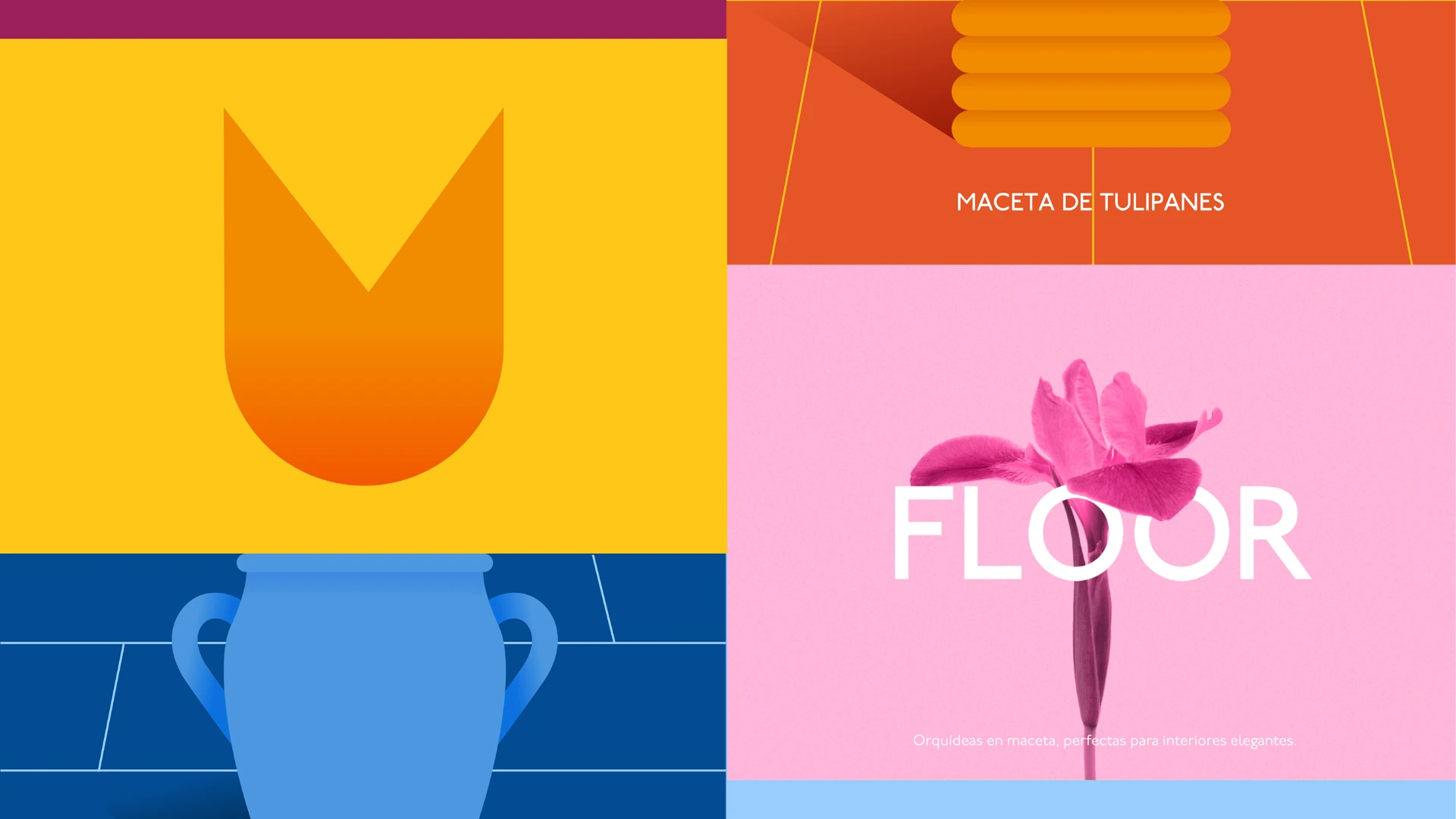 Composición de piezas de Floor