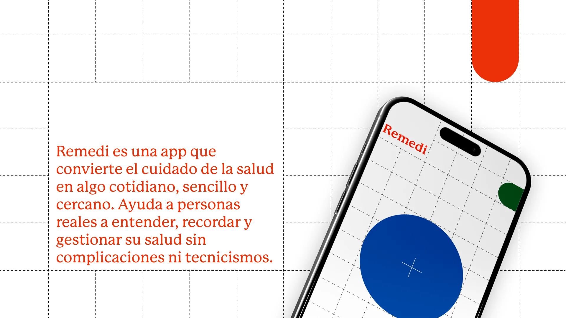 Remedi — Branding y prototipado de app de salud — Branding + UX/UI por Sara Navarro