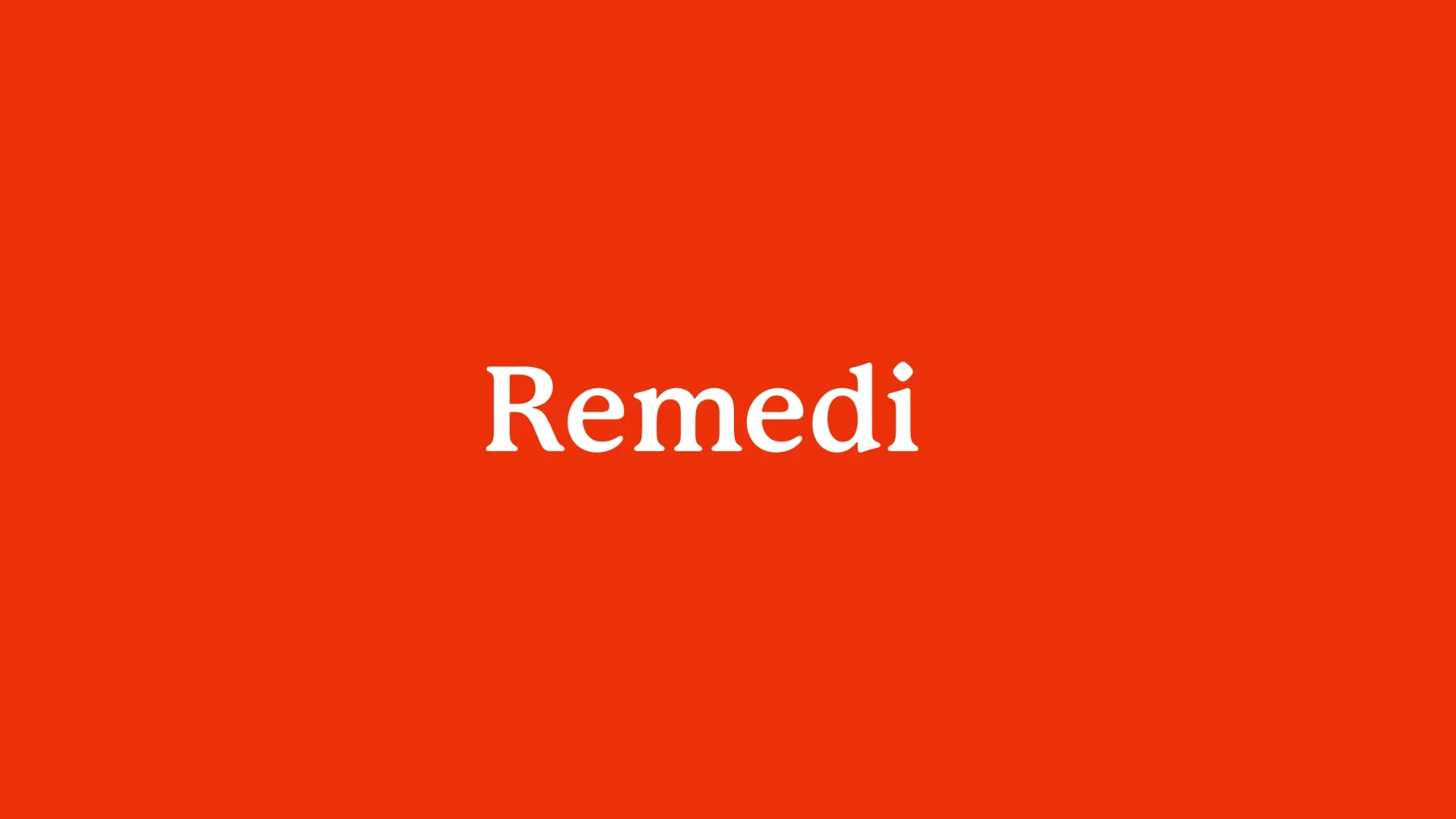 Logotipo de Remedi